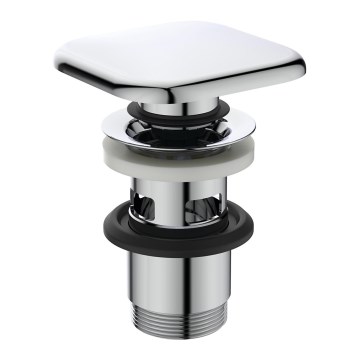 Ideal Standard T3629AA - Slivnik za umivaonik CLICK-CLACK 8,5 cm sjajni hrom