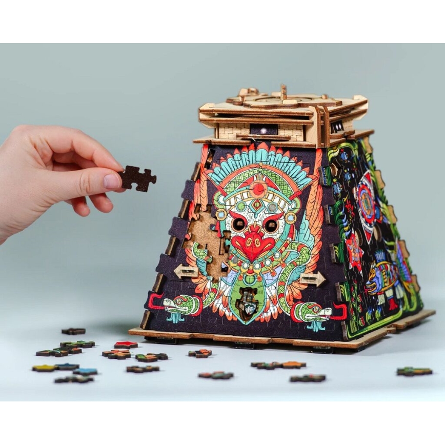 iDventure - Drvena slagalica Piramida Sunca