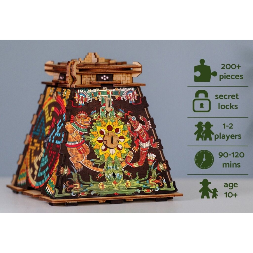 iDventure - Drvena slagalica Piramida Sunca