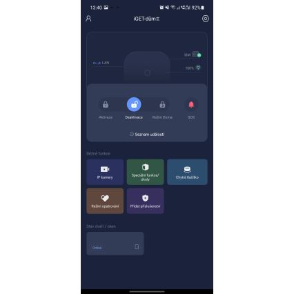 Pametan bežični sigurnosni sistem 4G LTE/Wi-Fi/Ethernet/GSM