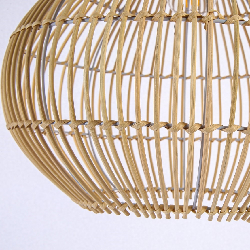 Luster na sajli PELO 1xE27/40W/230V Ø 40 cm ratan