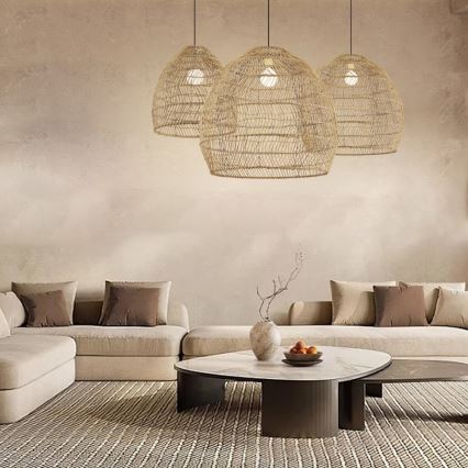 Luster na sajli BOHO DELICADO 1xE27/40W/230V prečnika 60 cm