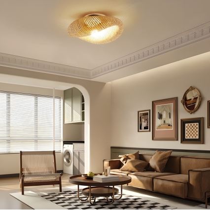 Plafonsko svetlo BOHO HILO 1xE27/40W/230V prečnika 60 cm