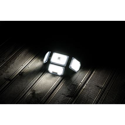LED solarno zidno svetlo sa senzorom LED/5W/5,5V IP65 2400 mAh