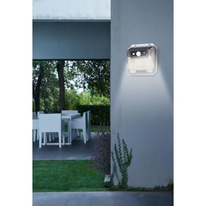 LED solarno zidno svetlo sa senzorom LED/3W/5,5V IP65 1200 mAh