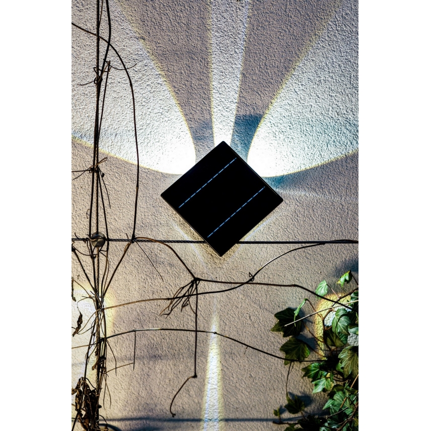 LED solarno zidno svetlo sa senzorom LED/2W/5V IP54 1300 mAh