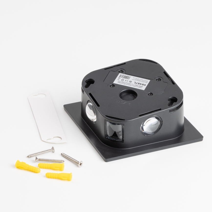 LED solarno zidno svetlo sa senzorom LED/2W/5V IP54 1300 mAh