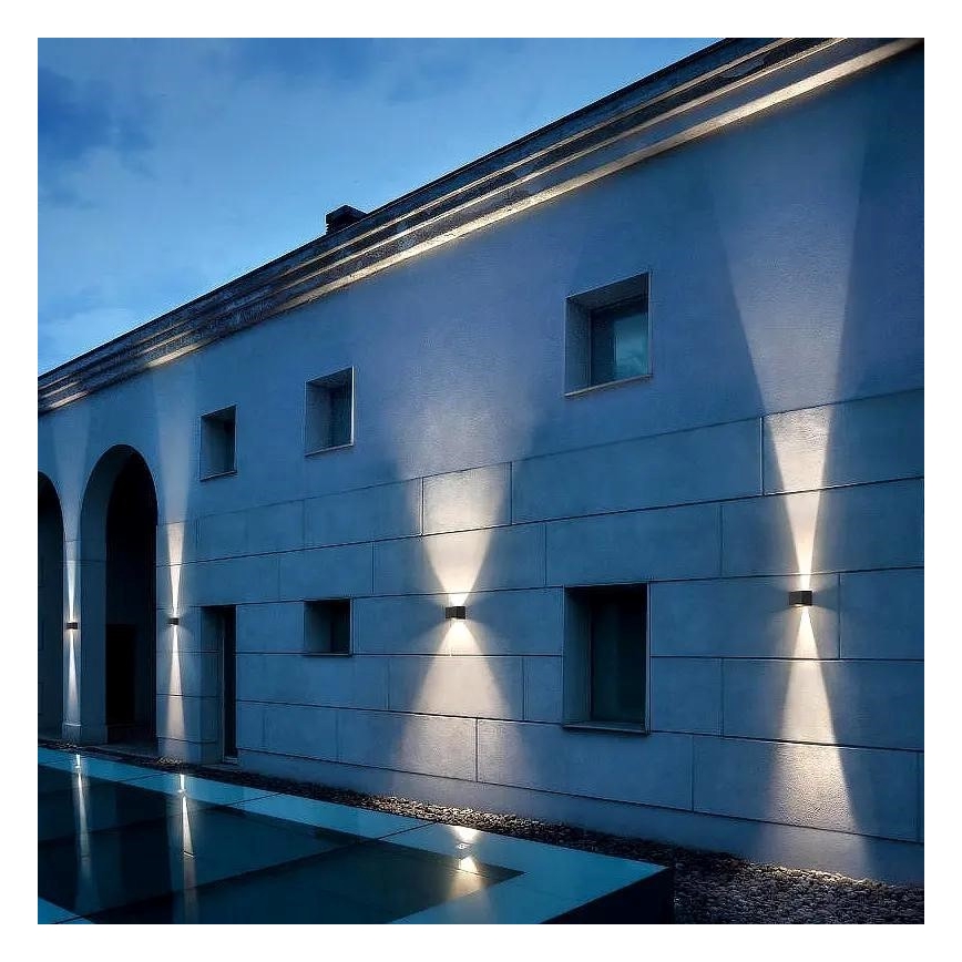 LED solarna zidna svetiljka sa senzorom LED/2W/5V IP54 1300 mAh