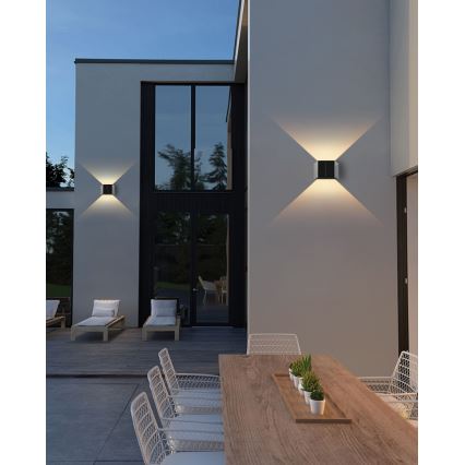 LED solarna zidna svetiljka sa senzorom LED/2W/5V IP54 1300 mAh