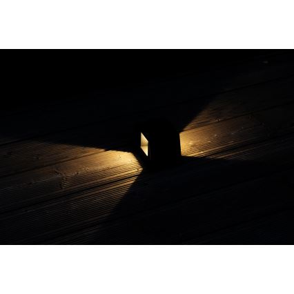 LED solarna zidna svetiljka sa senzorom LED/2W/5V IP54 1300 mAh