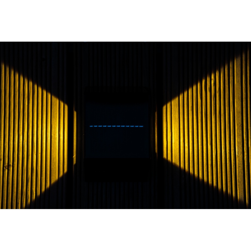 LED solarna zidna svetiljka sa senzorom LED/2W/5V IP54 1300 mAh