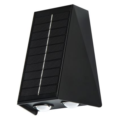LED solarno zidno svetlo sa senzorom LED/2W/5V IP54 1300 mAh