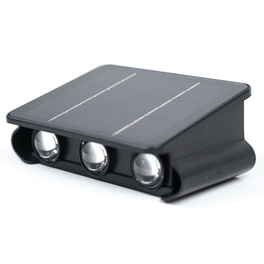 Solarno LED zidno svetlo sa senzorom, 2W/5V, IP54, 1300 mAh