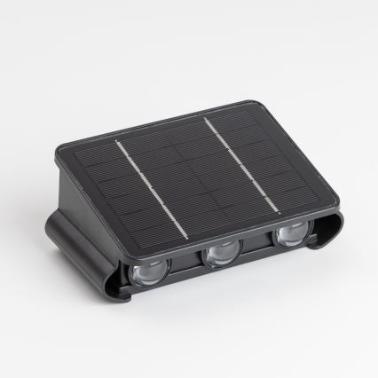 Solarno LED zidno svetlo sa senzorom, 2W/5V, IP54, 1300 mAh