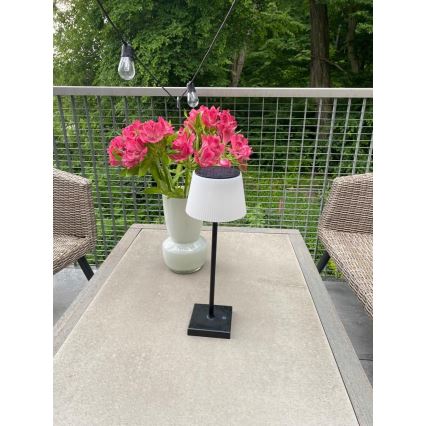 LED prigušiva spoljašnja solarna lampa sa senzorom LED/4W/5V IP44 3600 mAh