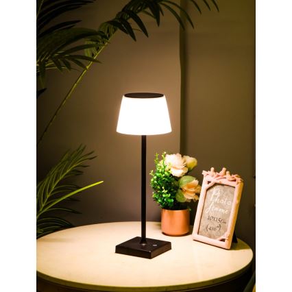 LED prigušiva spoljašnja solarna lampa sa senzorom LED/4W/5V IP44 3600 mAh