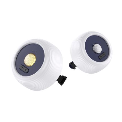 LED RGB Prenosiva solarna punjiva lampa sa LED lancem LED/10W/5V 3600 mAh IP65 3600 mAh