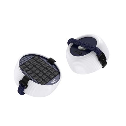 LED RGB Prenosiva solarna punjiva lampa sa LED lancem LED/10W/5V 3600 mAh IP65 3600 mAh