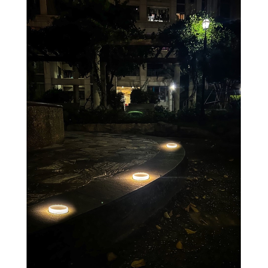 LED spoljašnje solarno osvetljenje sa senzorom LED/0,4W/3,2V IP54 500 mAh