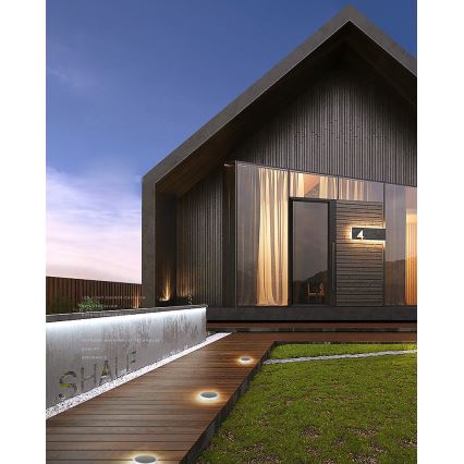 LED spoljašnje solarno osvetljenje sa senzorom LED/0,4W/3,2V IP54 500 mAh