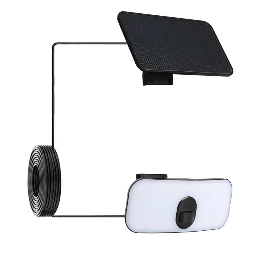 LED solarno zidno svetlo sa senzorom LED/13W/3,7V 4000K IP65 400 mAh