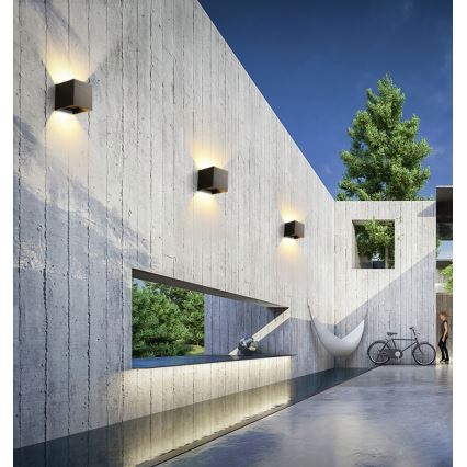 Immax 08510L - LED spoljašnje zidno svetlo DICE LED/6W/230V 3000K IP65