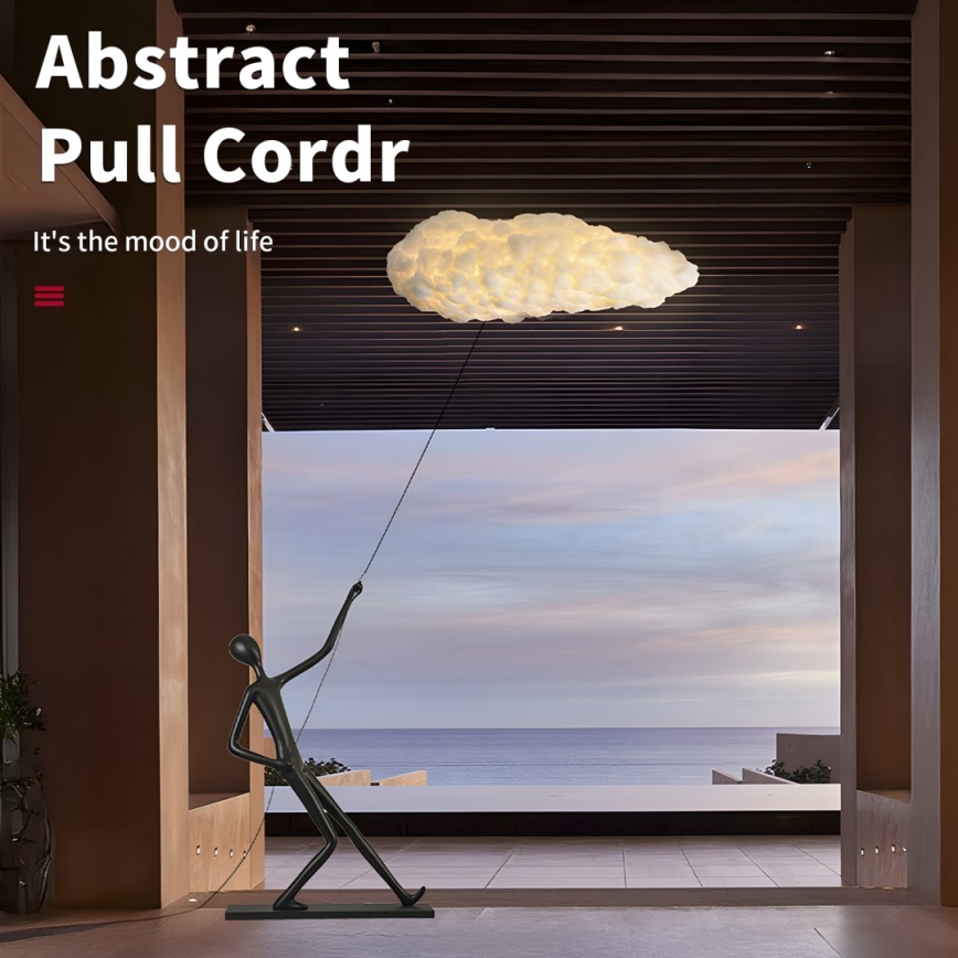 Stojeća lampa SILUETTE 6xE27/40W/230V 180 cm Dream Reach