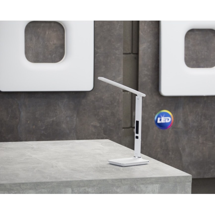 LED stona lampa sa displejem LED/9W/230V bela