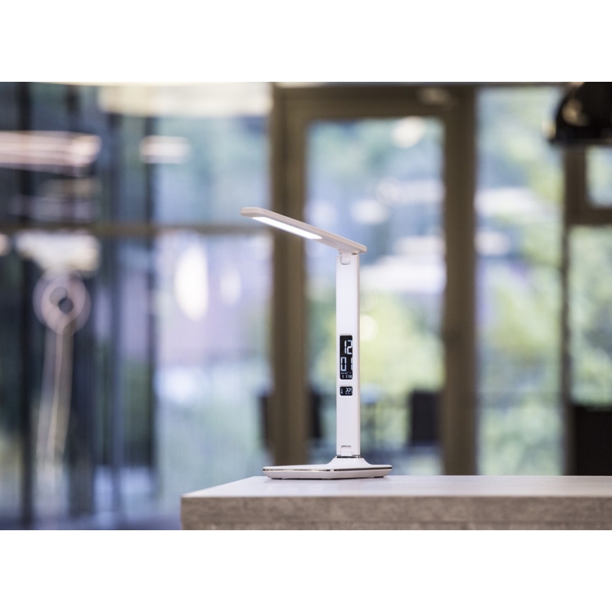 LED stona lampa sa displejem LED/9W/230V bela