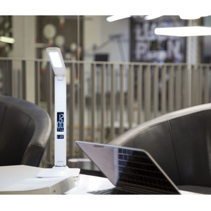 LED stona lampa sa displejem LED/9W/230V bela