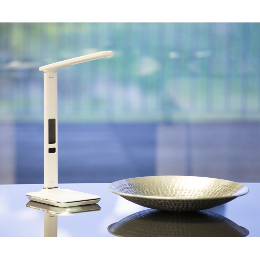 LED stona lampa sa displejem LED/9W/230V bela