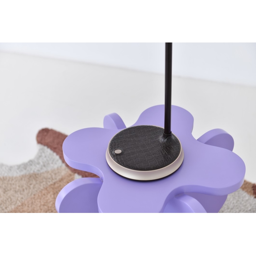 LED prigušiva stona lampa sa bežičnim punjenjem FINCH LED/9W/12/230V braon/zlatna