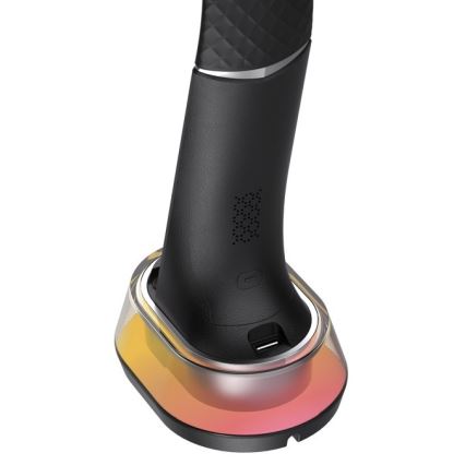 LED RGB prigušiva stona lampa sa bežičnim punjenjem CORELLA LED/7W/12/230V crna