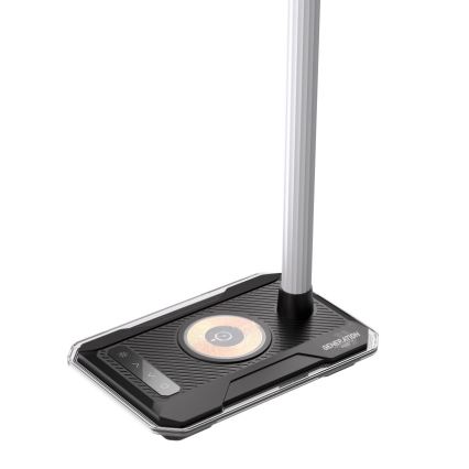 LED RGBW prigušiva stolna lampa sa Qi bežičnim punjenjem 30W/230V 3000K/4000K/5000K crna