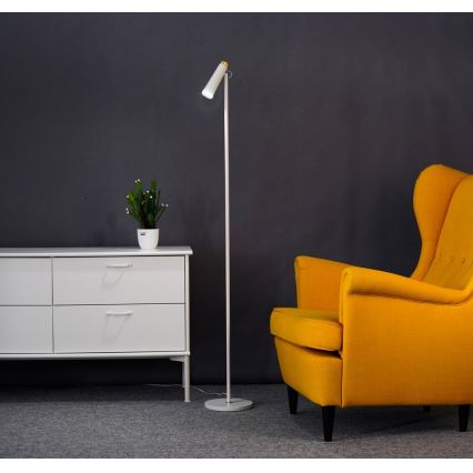 LED prigušiva stojeća lampa TIT LED/6W/230V bela