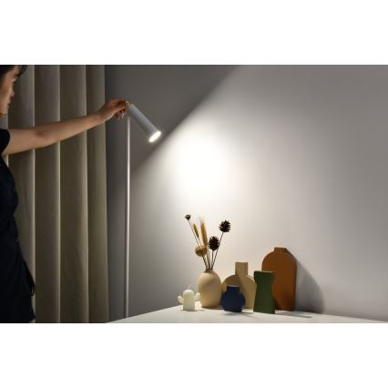 LED prigušiva stojeća lampa TIT LED/6W/230V bela