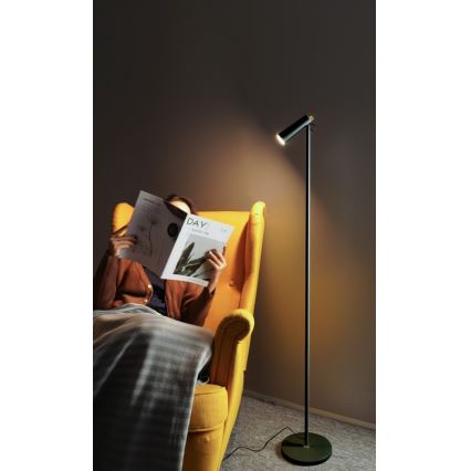 TIT LED podna lampa, prigušiva, 6W/230V, crna