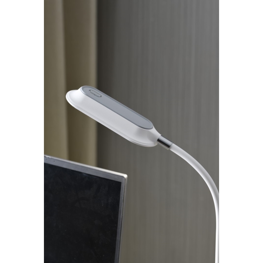 LED+CCT prigušiva stona lampa sa stezaljkom CLIP LED/7,5W/230V 3000/4200/5000K bela