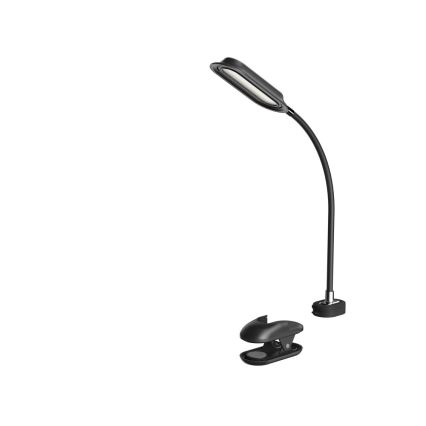 LED+CCT prigušiva stona lampa sa klipom CLIP LED/7,5W/230V 3000/4200/5000K crna