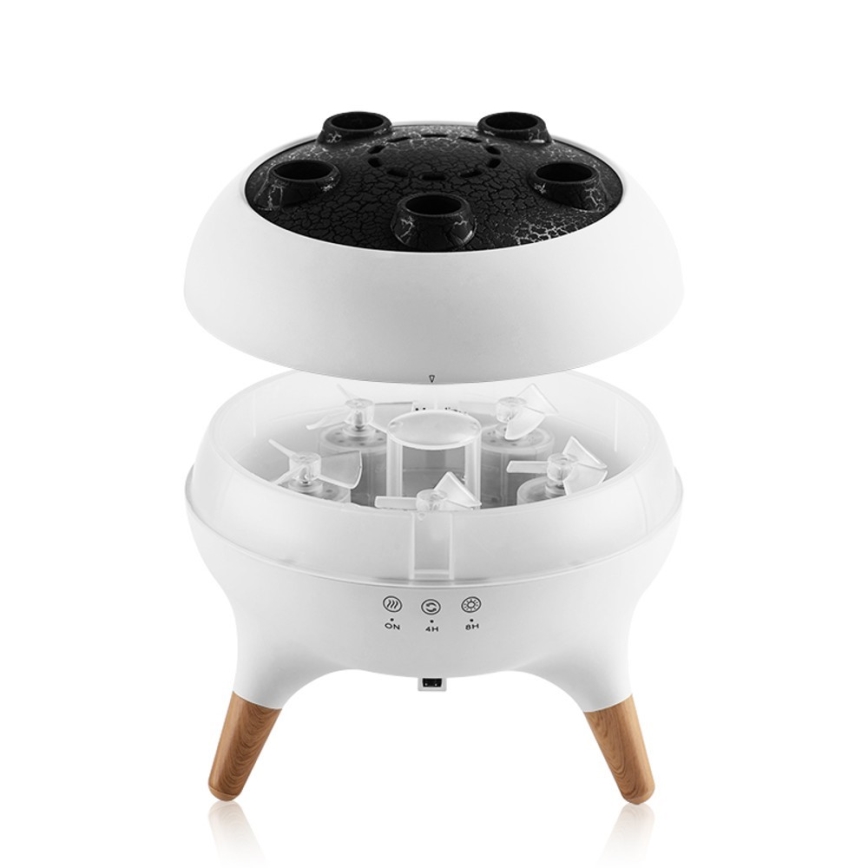 Immax 09104L - Aroma difuzer i ovlaživač vazduha JELLYFISH LED/11W/5V