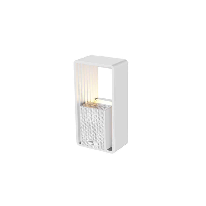 LED stona lampa sa budilnikom i punjenjem CALM LED/3,5W/5V