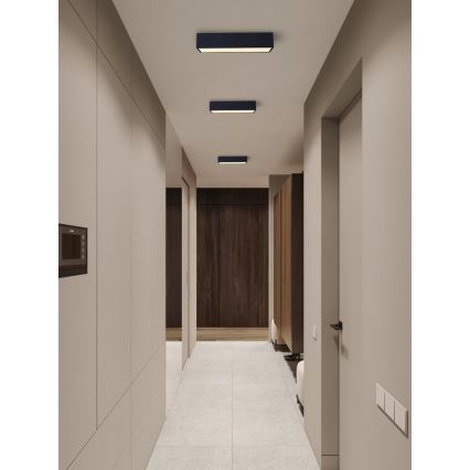 Immax NEO 07074-60 - LED prigušiva plafonska svetiljka CANTO LED/34W/230V crna Tuya + daljinski upravljač
