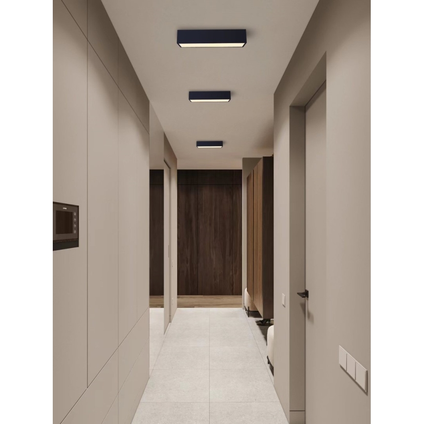 Immax NEO 07074-60 - LED prigušiva plafonska svetiljka CANTO LED/34W/230V crna Tuya + daljinski upravljač