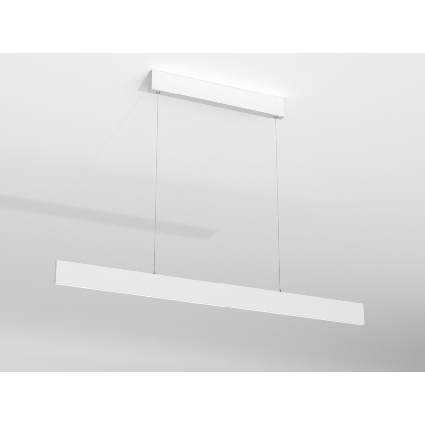 Immax NEO 07075L-LED Prigušiva luster na sajli LISTON beo LED/18W/230V Tuya + daljinski upravljač