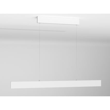 Immax NEO 07075L-LED Prigušiva luster na sajli LISTON beo LED/18W/230V Tuya + daljinski upravljač