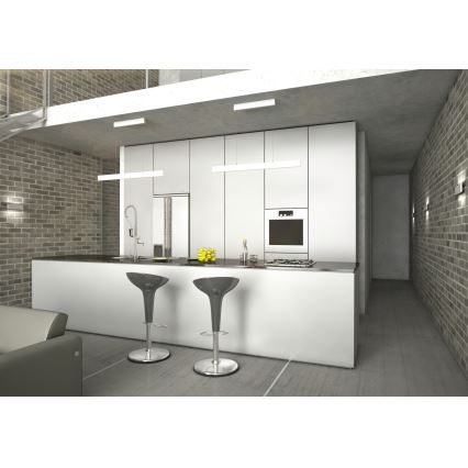 Immax NEO 07075L-LED Prigušiva luster na sajli LISTON beo LED/18W/230V Tuya + daljinski upravljač