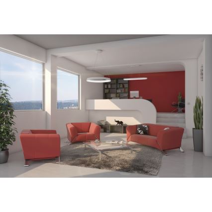 Immax NEO 07077L - LED prigušiva luster na sajli HIPODROMO LED/66W/230V Tuya + daljinsko upravljanje