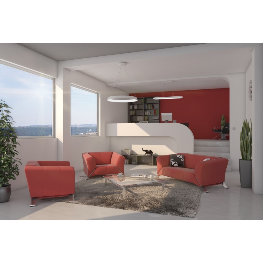 Immax NEO 07077L - LED prigušiva luster na sajli HIPODROMO LED/66W/230V Tuya + daljinsko upravljanje