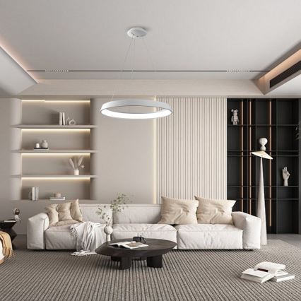 Immax NEO 07079L - LIMITADO LED prigušiva luster na sajli, 39W, 230V, 60 cm, Tuya + daljinski upravljač