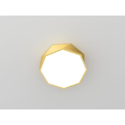 Immax NEO 07132-G40 - LED SMART prigušiva stropna svetiljka DIAMANTE LED/31W/230V zlatna 40 cm Tuya ZigBee + daljinski upravljač